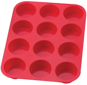 Crave Bakery Gluten Free Favorite Baking Tools Silicone Muffin Pan
